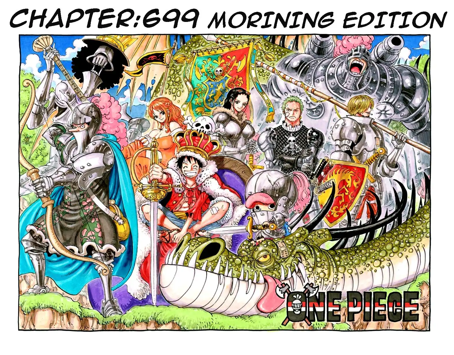 One Piece - Digital Colored Comics Chapter 699 1